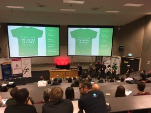 Giving the final pitch