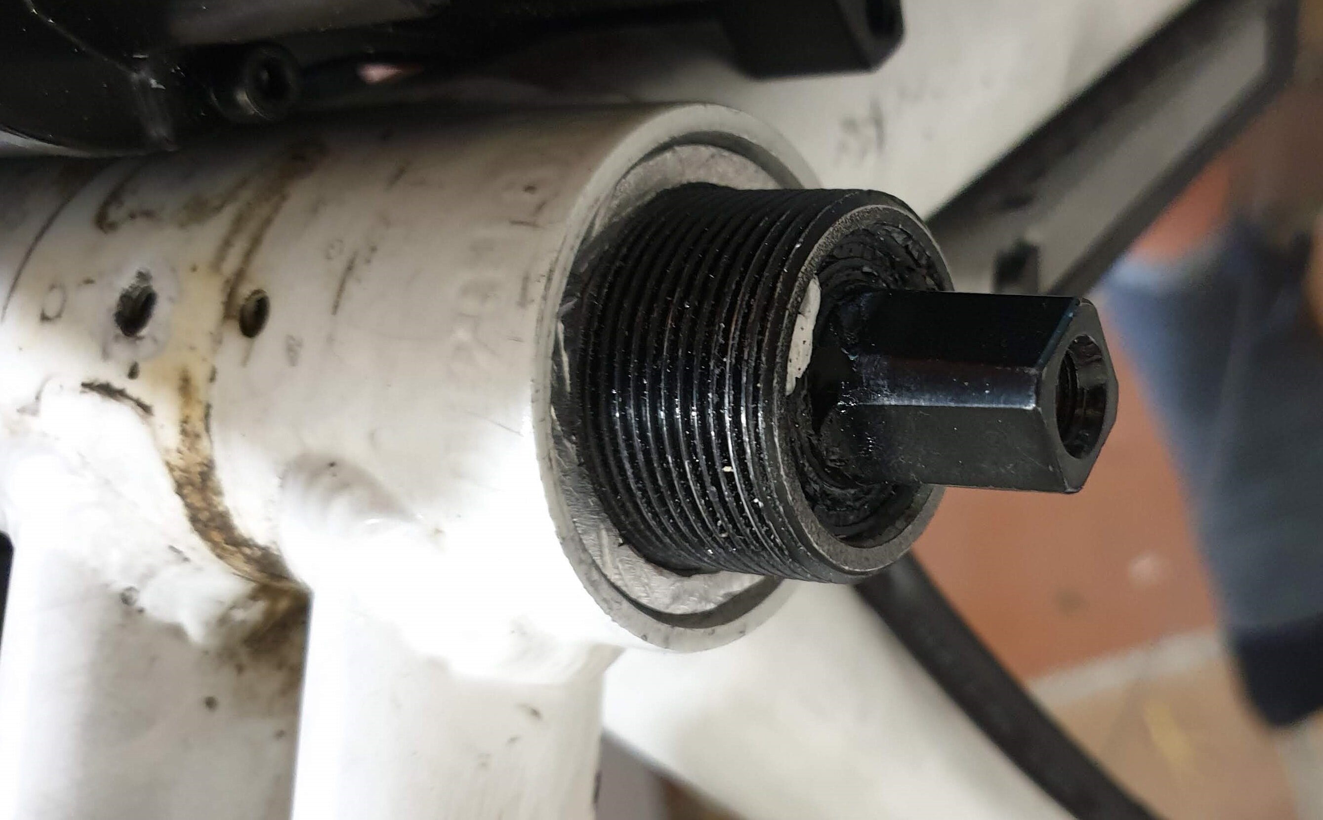 Bottom Bracket flush with spacers Bottom Bracket flush with spacers