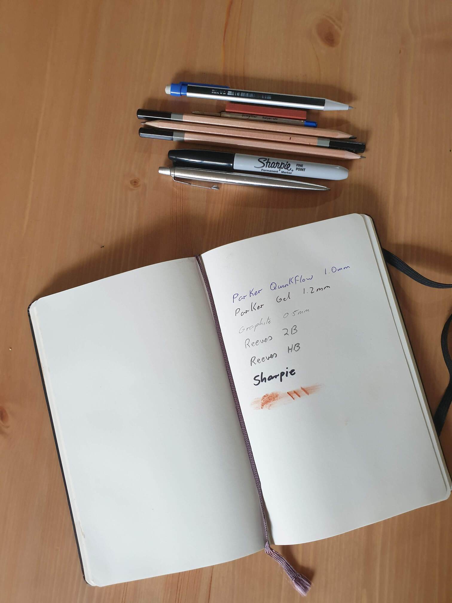 Moleskine inks Moleskine inks